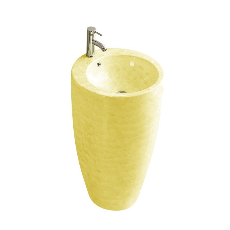 LT-311-DP-Y gold pedestal-basins