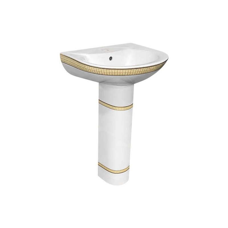 LT-321P-DC-CT4 gold pedestal-basins