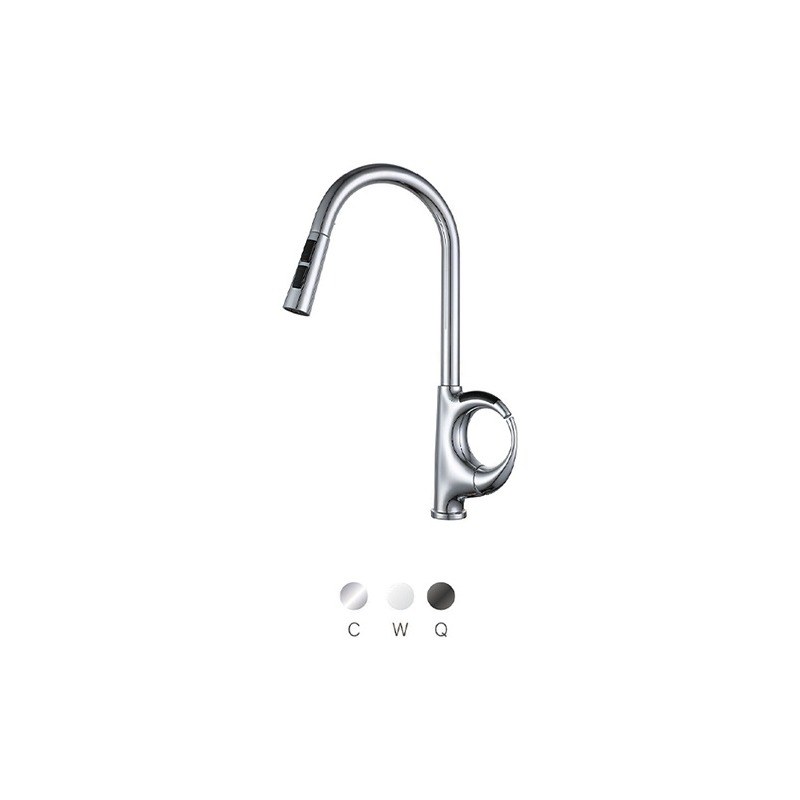 LT-10043-BRA-TCCLSSCLRLT kitchen faucet, kitchen mixer tap, sink faucet