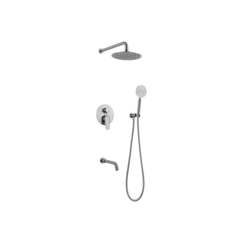 LT-10008-SS-AZLYHS shower set, shower system, complete shower kit