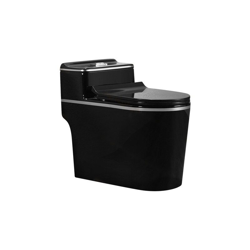LT-1124-CG-BLSL black one-piece-toilets