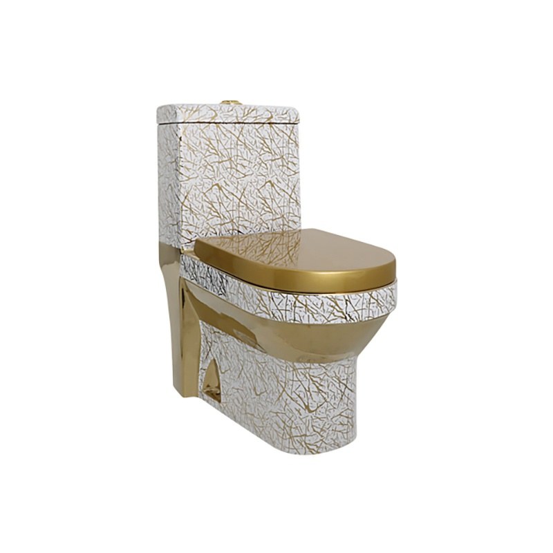 LT-1085-GID-G9 patterned one-piece-toilets