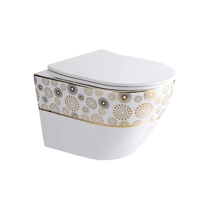 LT-450W-GID-WG5 white wall-hung-toilets