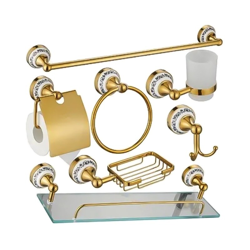 LT-ZS7900-7A-G bathroom hardware set, towel bar, bath accessory