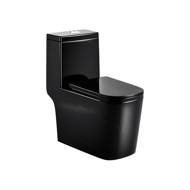 LT-1005B-CG-BL black one-piece-toilets