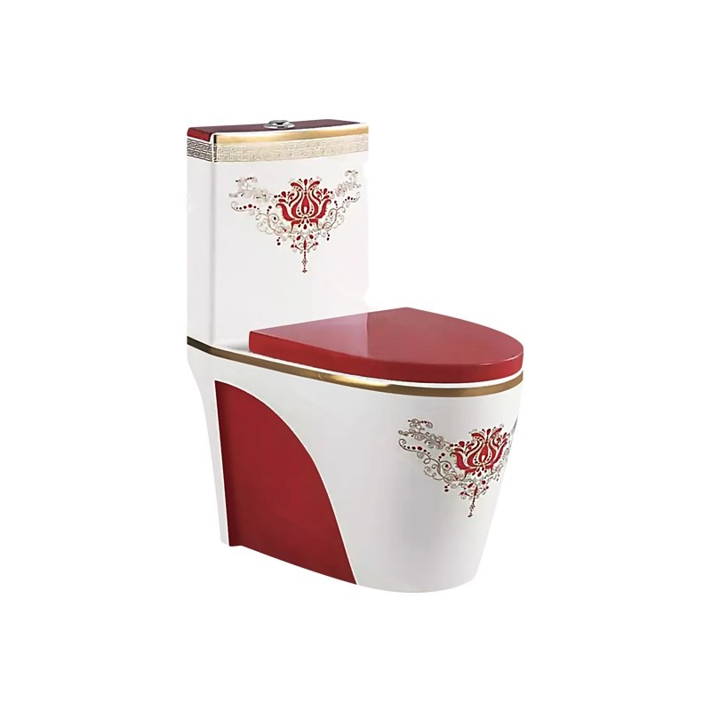 LT-1086-GID-R patterned one-piece-toilets