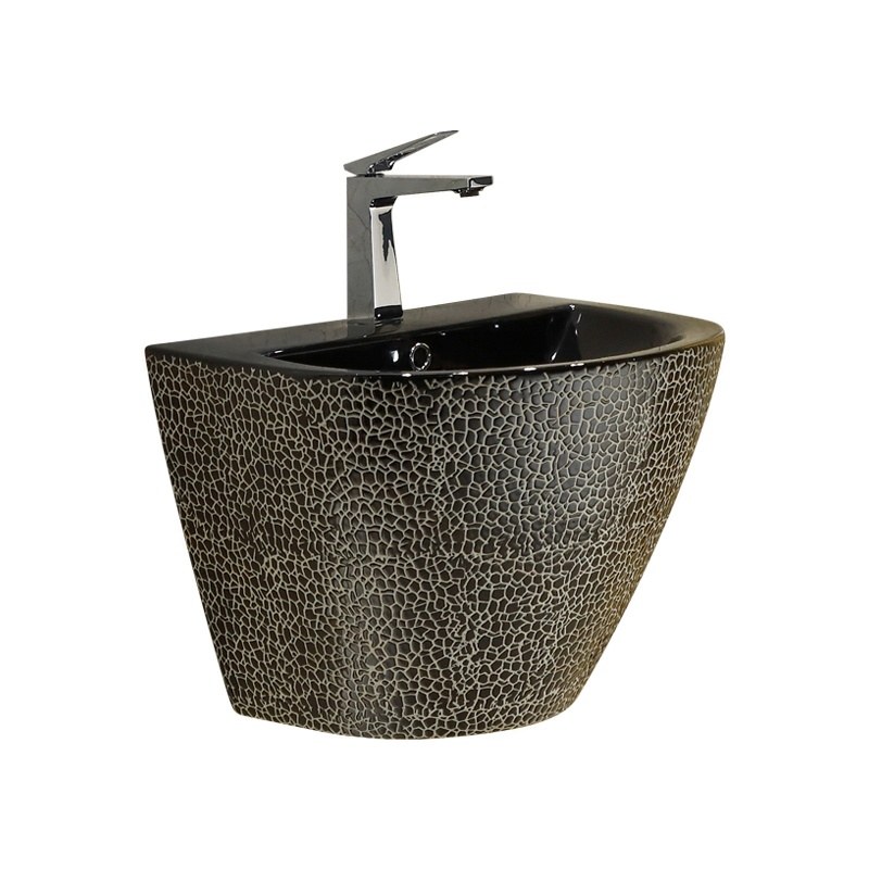 LT-501-HE-BL1 black wall-hung-basins