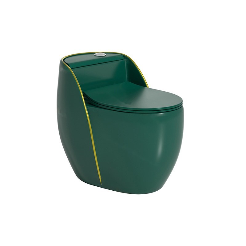 LT-1353-CG-BGGL colored one-piece-toilets