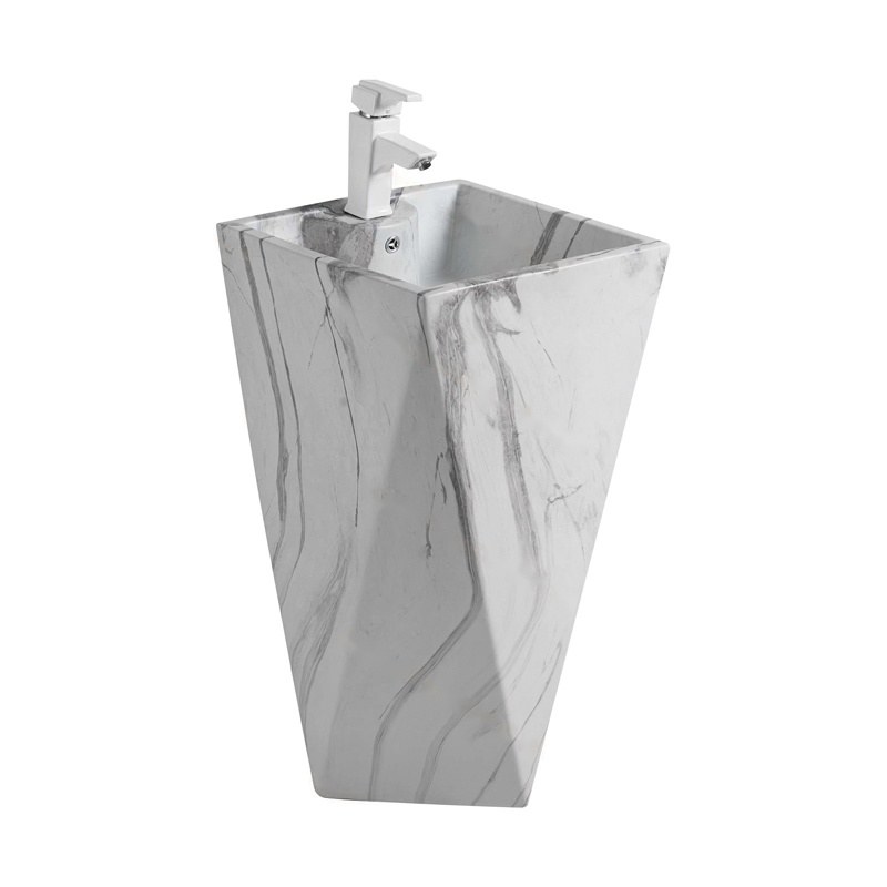 LT-307-DP-CT-18 grey pedestal-basins