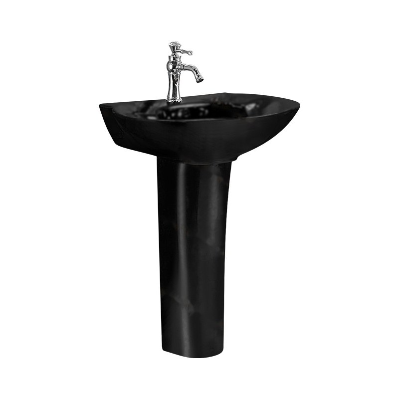 LT-310P-M-BL black pedestal-basins