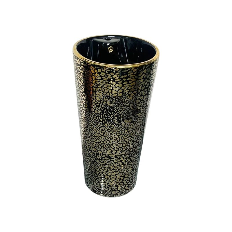 LT-321-GID-GBL6 black pedestal-basins