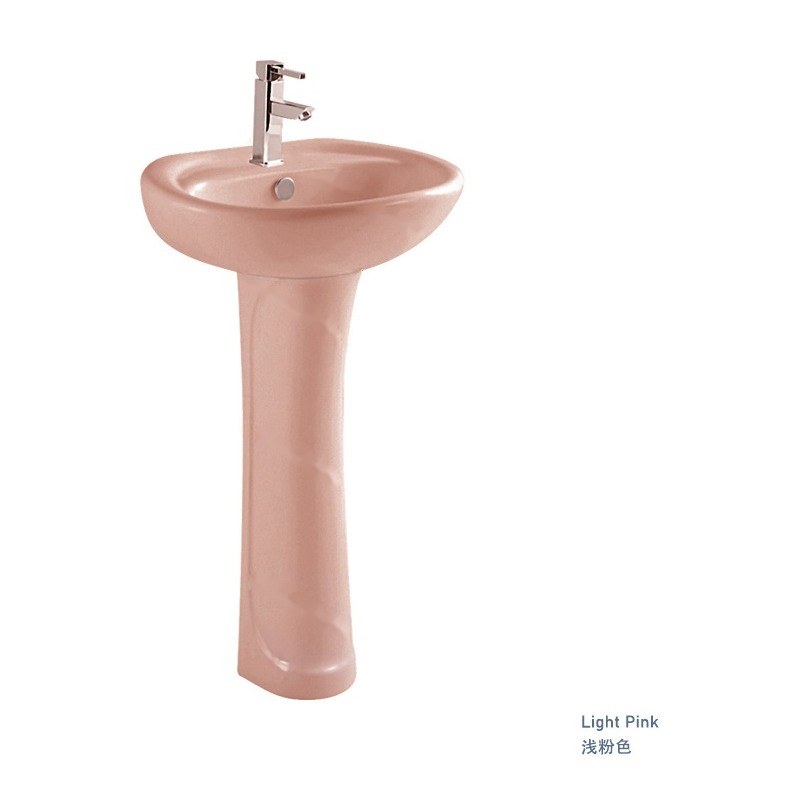 LT-322P-CG-LP colored pedestal-basins