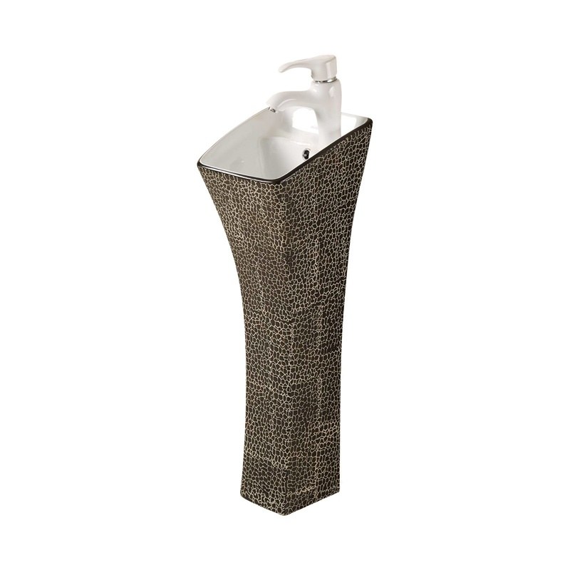 LT-308-HE-CT5 gold pedestal-basins
