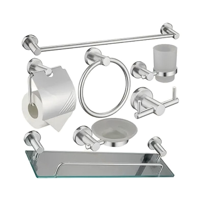 LT-AL8000-7B-S bathroom hardware set, towel bar, bath accessory