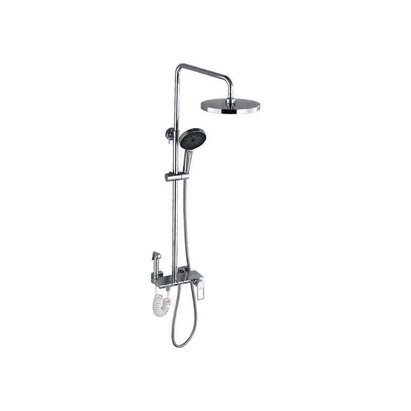 LT-10414-BRA-YTLYHS shower set, shower system, complete shower kit