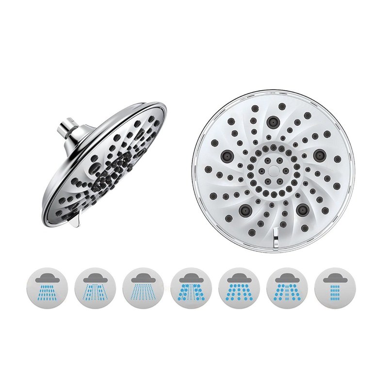 LT-10106-PLA-DP overhead shower, rain shower head, ceiling shower