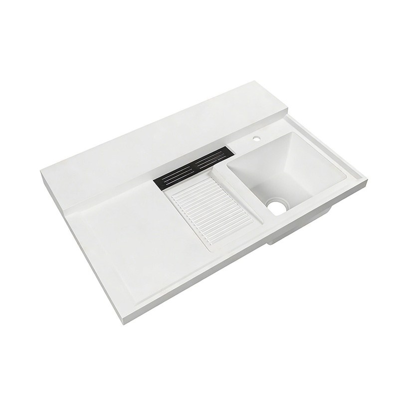 LT-7133 white countertop-basins