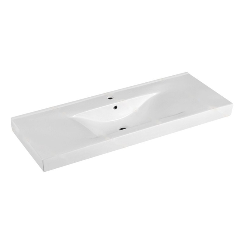 LT-731G white countertop-basins