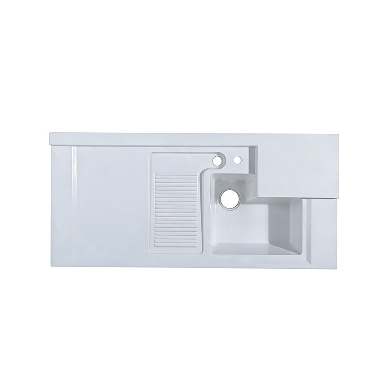 LT-7218 white countertop-basins