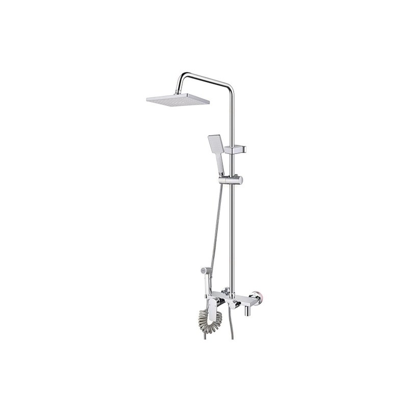 LT-10296-BRA-YTLYHS shower set, shower system, complete shower kit