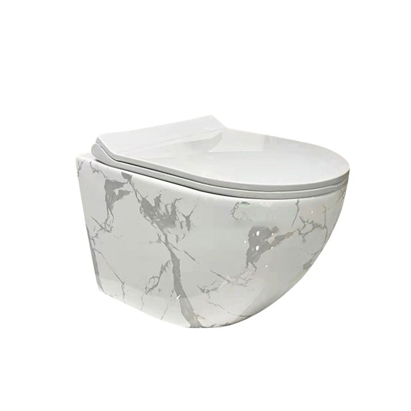 LT-450W-DP-CT2 patterned wall-hung-toilets