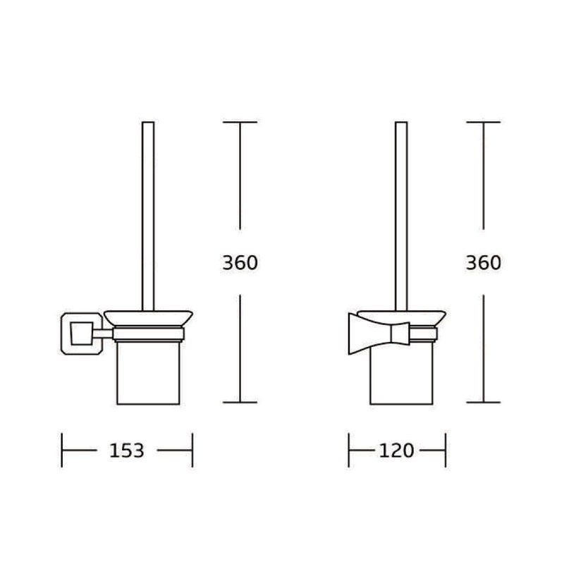 LT-ZA22300TBH bathroom hardware set, towel bar, bath accessory