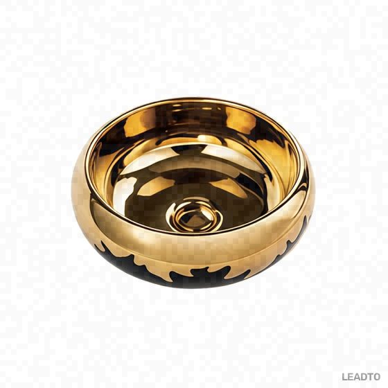 LT-6576-GID-GBL gold art-basins