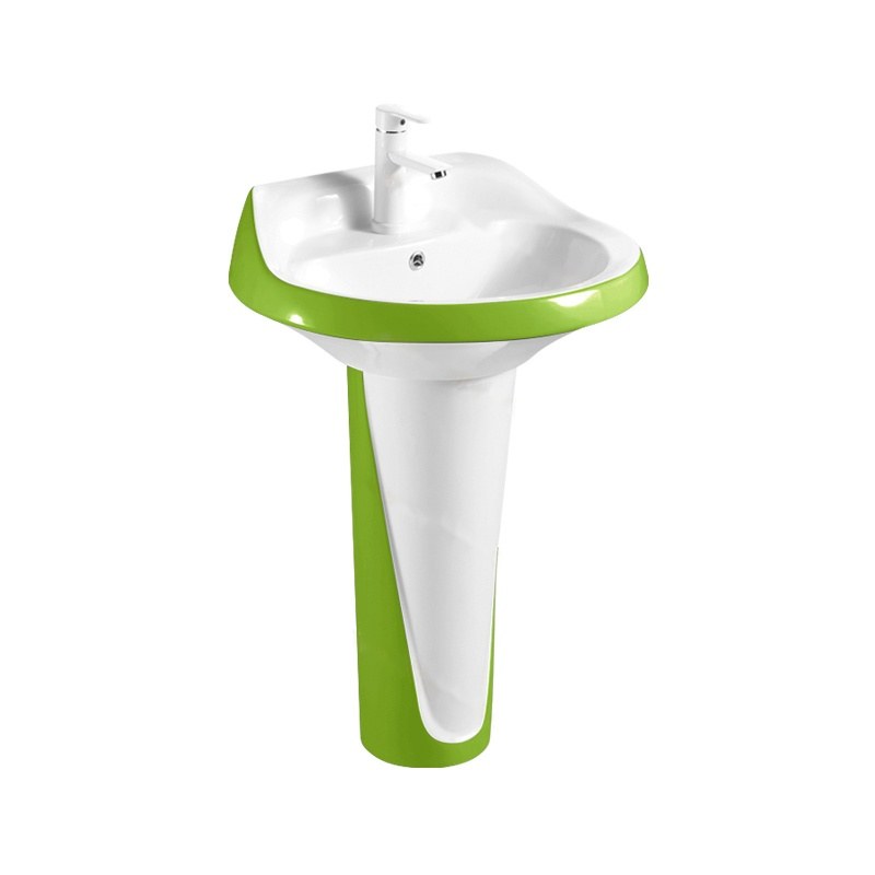 LT-314P-CG-WGG colored pedestal-basins