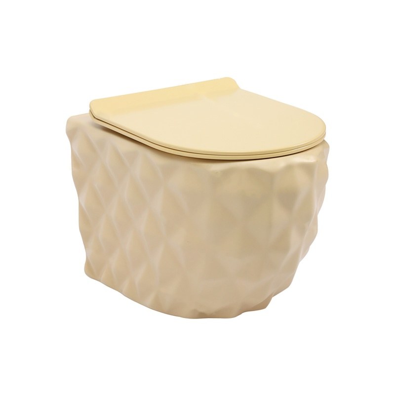 LT-WHT4020-M-Y gold wall-hung-toilets