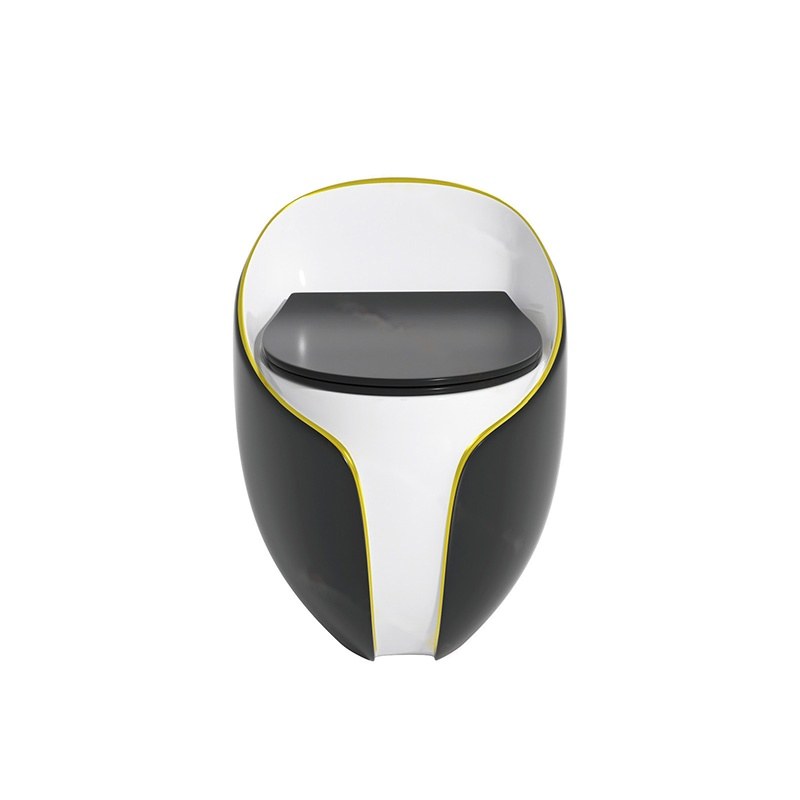 LT-1356-CG-BLGLW black one-piece-toilets