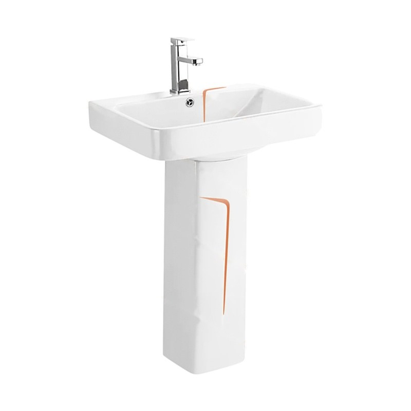 LT-354P-CG-OL white pedestal-basins