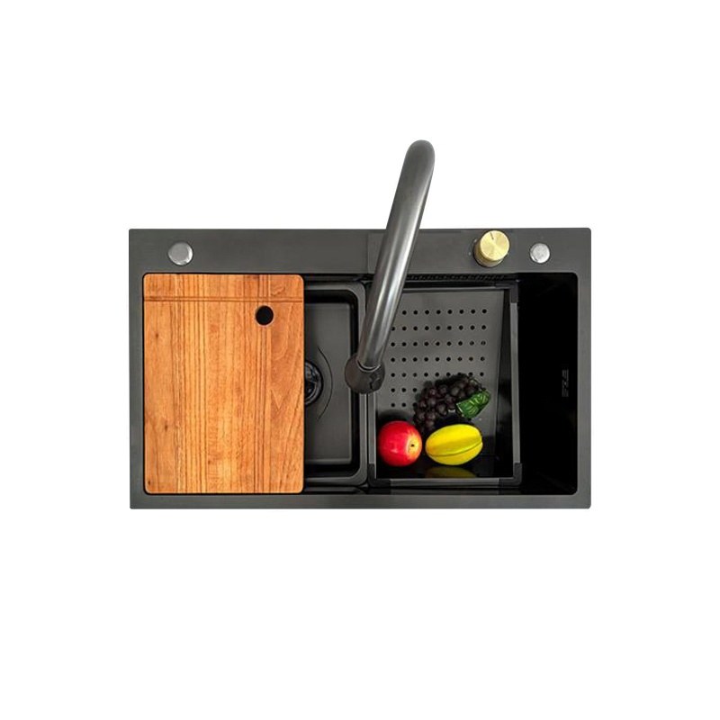 LT-6045FA1LS-Black kitchen sink, stainless sink, wash basin sink