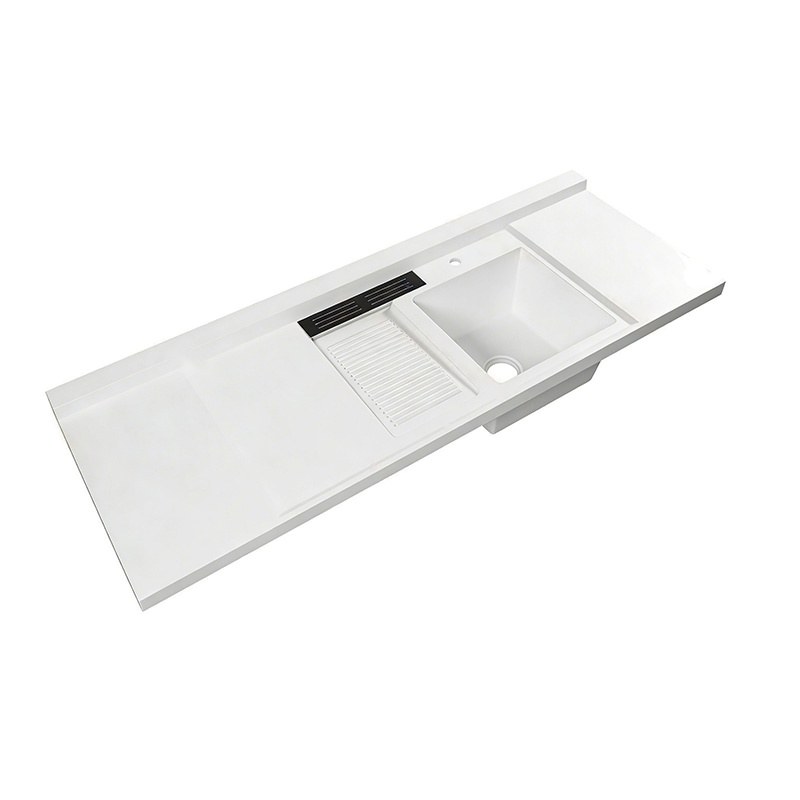 LT-7165 white countertop-basins