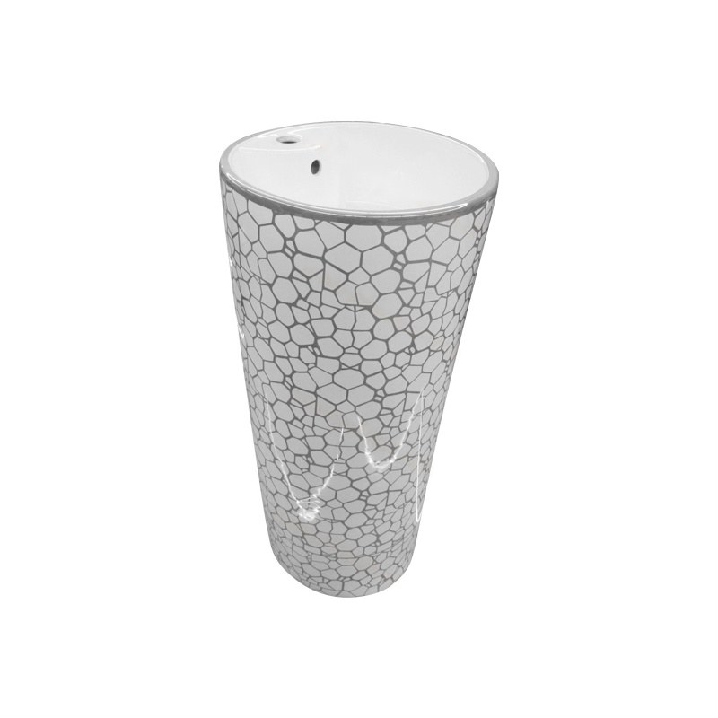 LT-321-GID-SGW11 patterned pedestal-basins