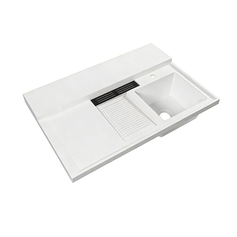LT-7134 white countertop-basins
