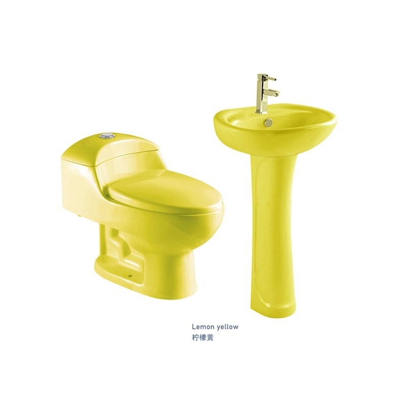 LT-1079-CG-Y-----LT-322P-CG-Y white two-piece-toilet-suites