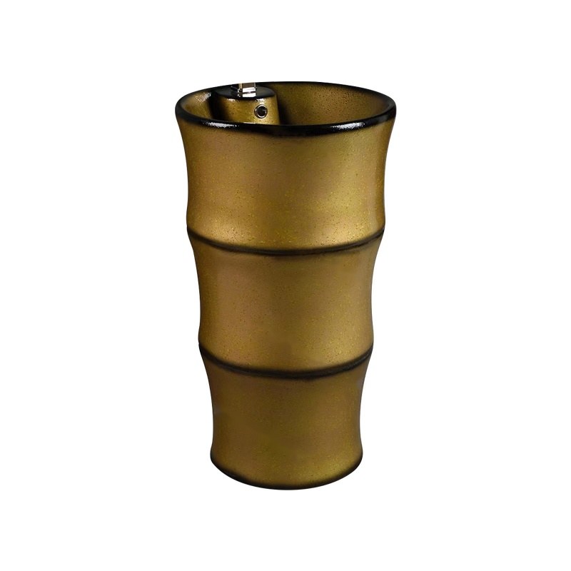 LT-366-RS-BR gold pedestal-basins