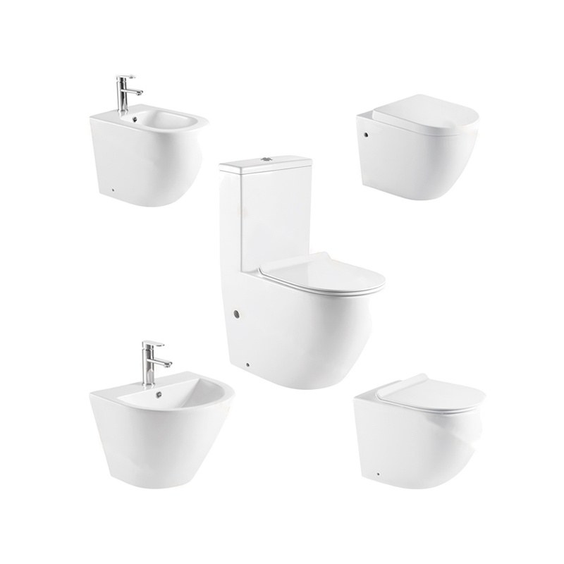 LT-1001----LT-401---LT-401B----LT-417W----LT-501 white two-piece-toilet-suites
