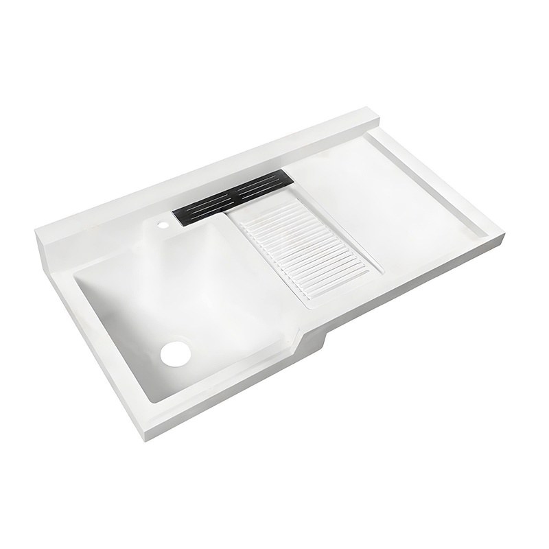 LT-7136 white countertop-basins