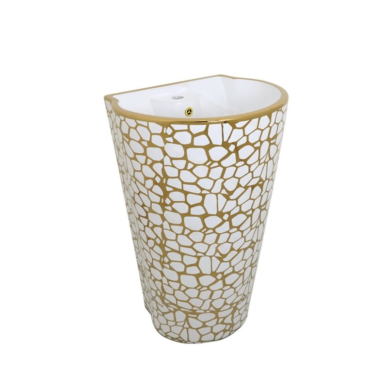 LT-319-GID-G2 patterned pedestal-basins