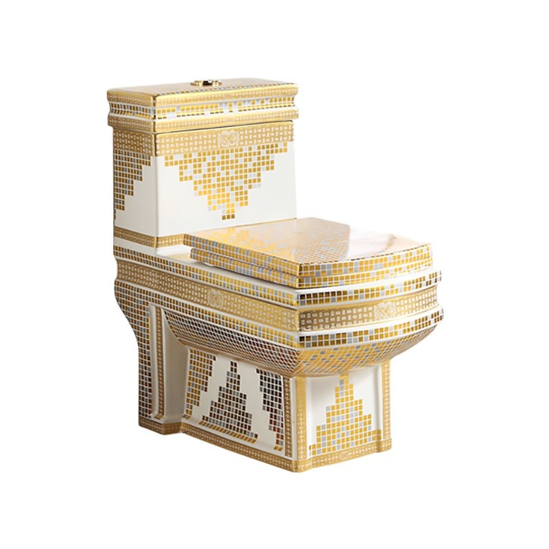 LT-1028-GID-G2 gold one-piece-toilets