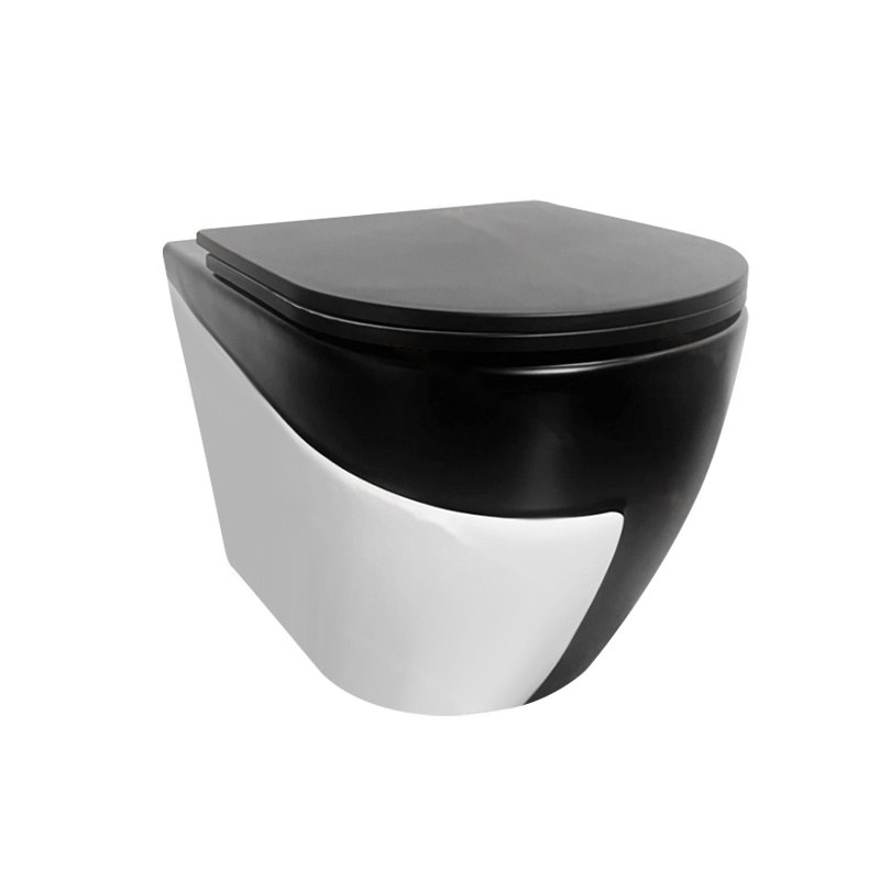 LT-450W-DP-WBL1 black wall-hung-toilets