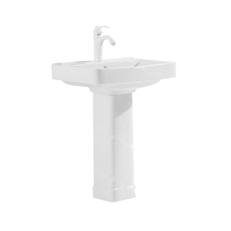LT-389P white pedestal-basins