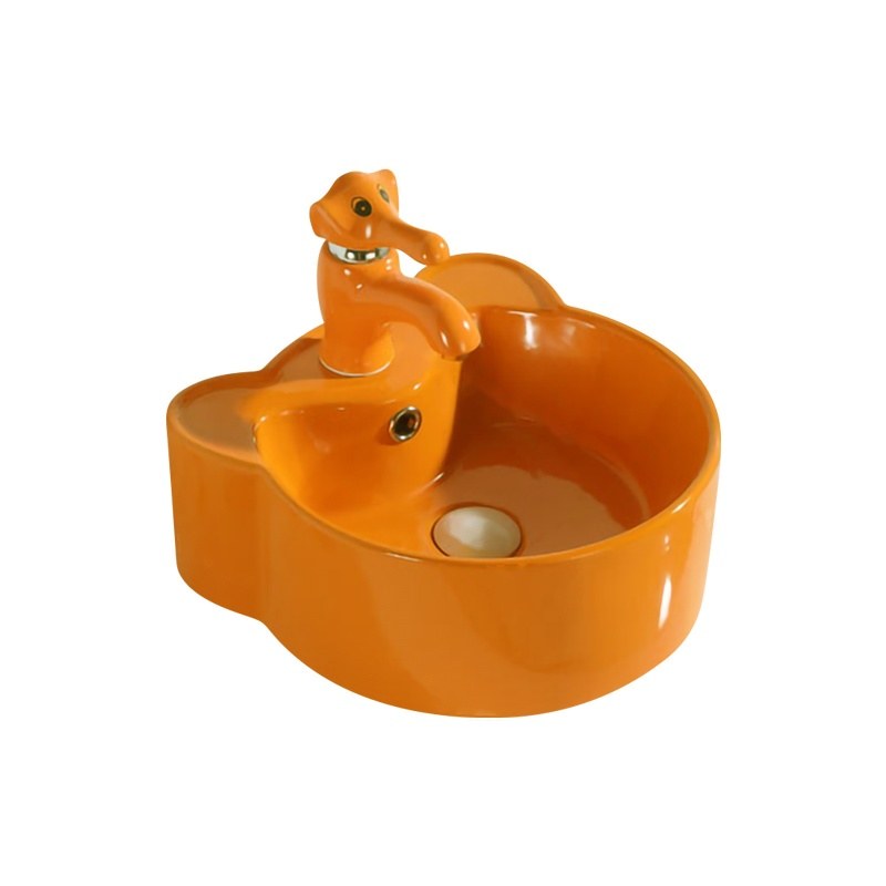 LT-6457-CG-O patterned art-basins