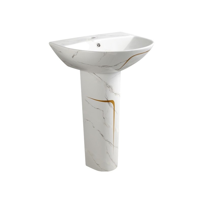 LT-362P-DP-WGL patterned pedestal-basins