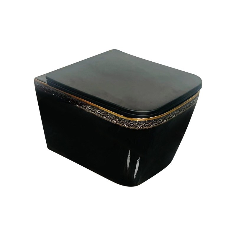 LT-454W-GID-BLG11 black wall-hung-toilets