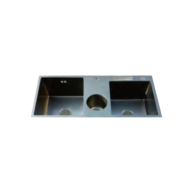 LT-9446DHBLS-Black kitchen sink, stainless sink, wash basin sink
