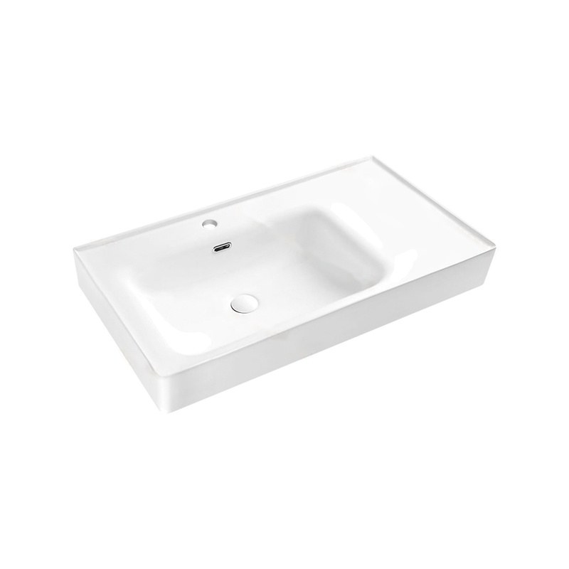 LT-763BL white countertop-basins