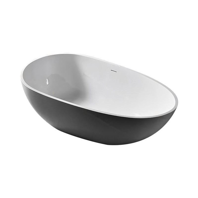 LT-10020-AS-YG bathtub, freestanding tub, soaking tub