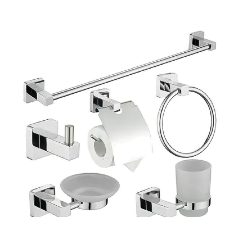 LT-ZS8400-6A-C bathroom hardware set, towel bar, bath accessory